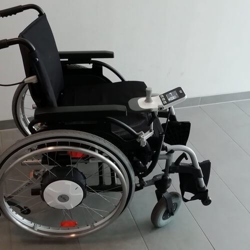 Faltbarer Elektro-Rollstuhl